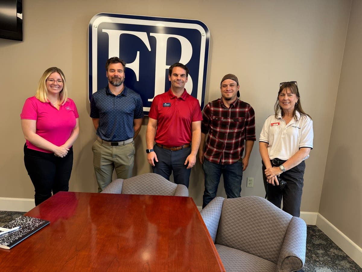 Napster chapter members at FirstBank in Manchester Tennessee